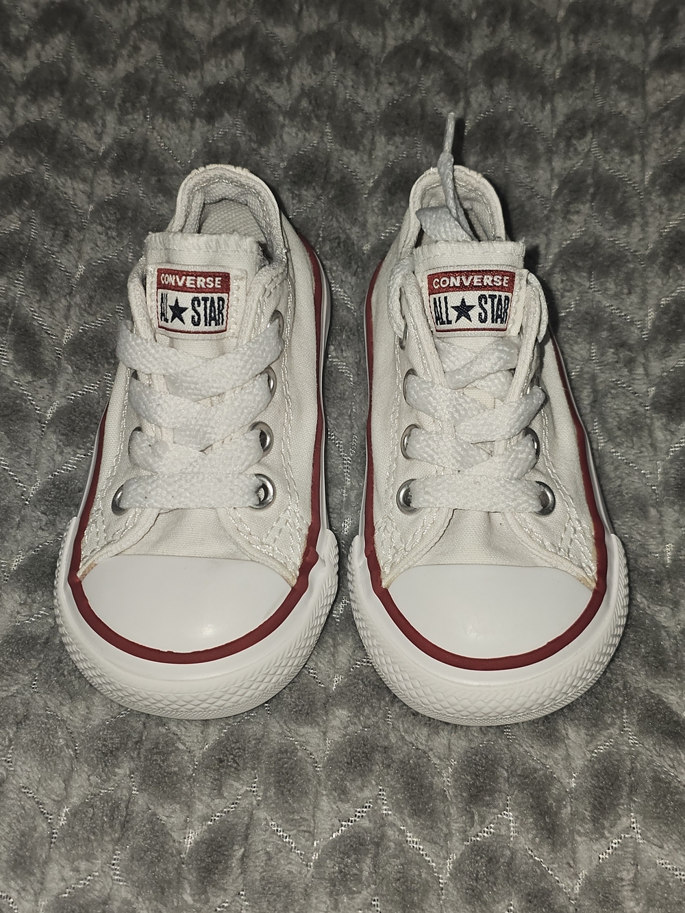 Kids White Converse